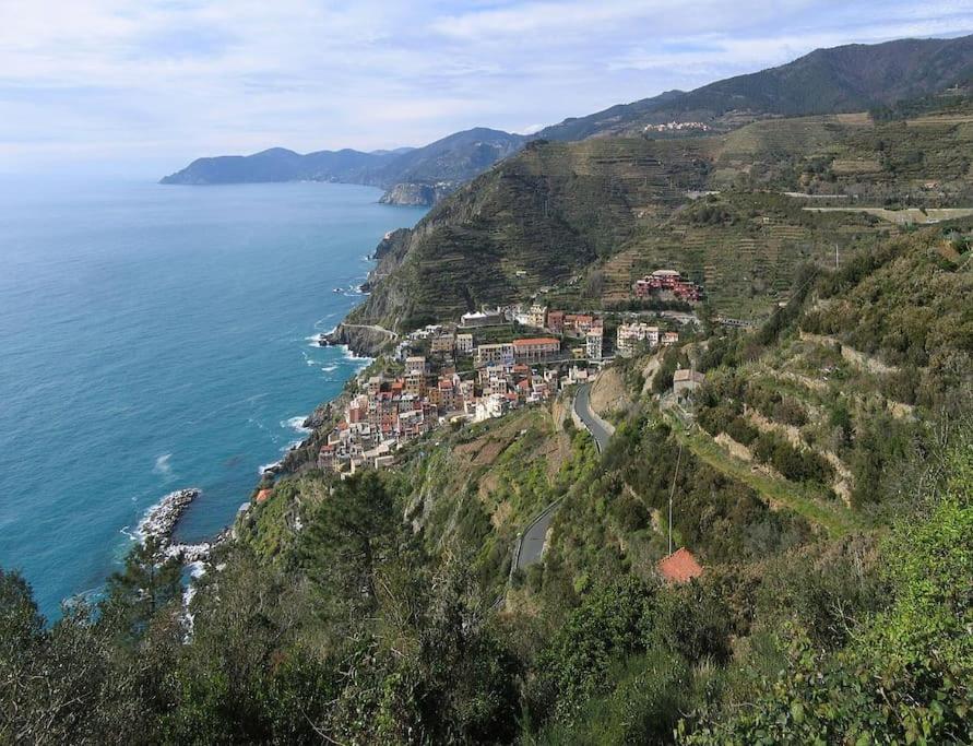 Madonna del Trezzo Maison De Village Avec Piscine Au-Dessus Des Cinque Terre מראה חיצוני תמונה