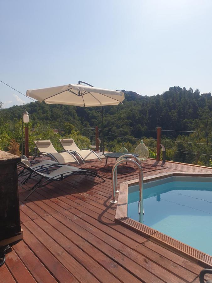 Madonna del Trezzo Maison De Village Avec Piscine Au-Dessus Des Cinque Terre מראה חיצוני תמונה